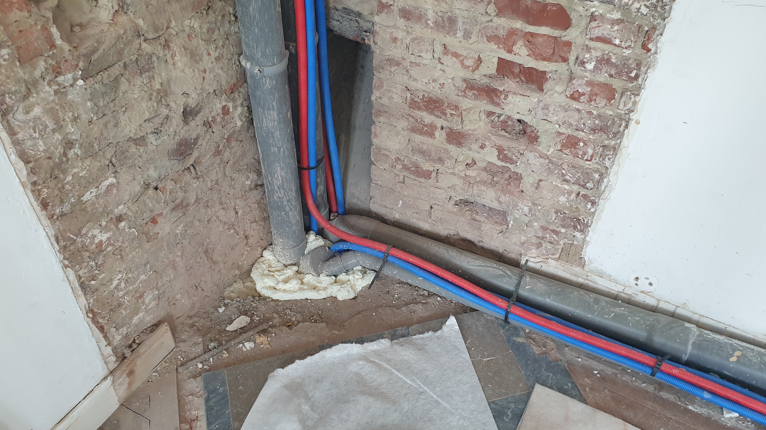 carquefou nouveaux réseaux plomberie et électricité