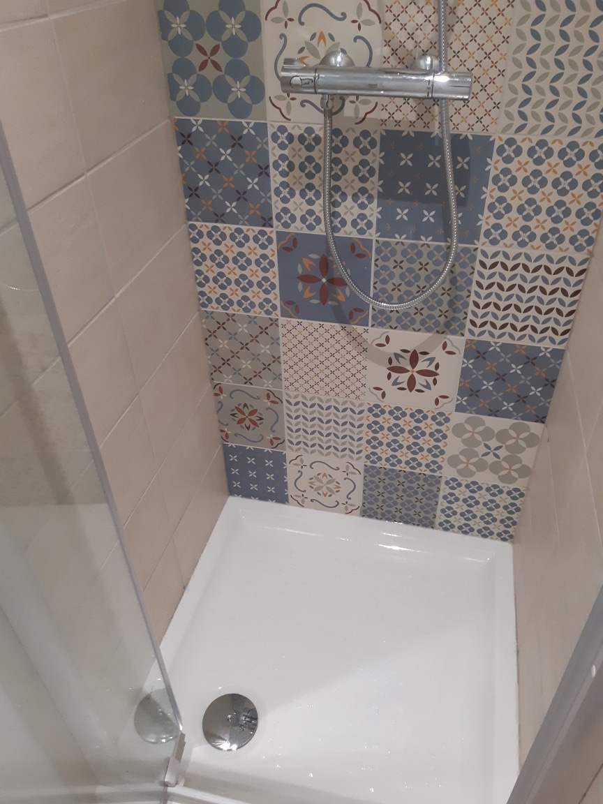 Vertou douche receveur